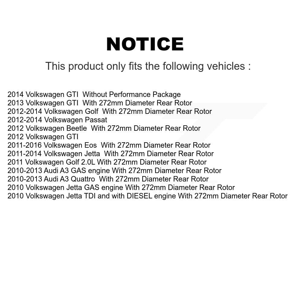Transit Auto - KC8-100390S - Rear Disc Brake Kits image 24