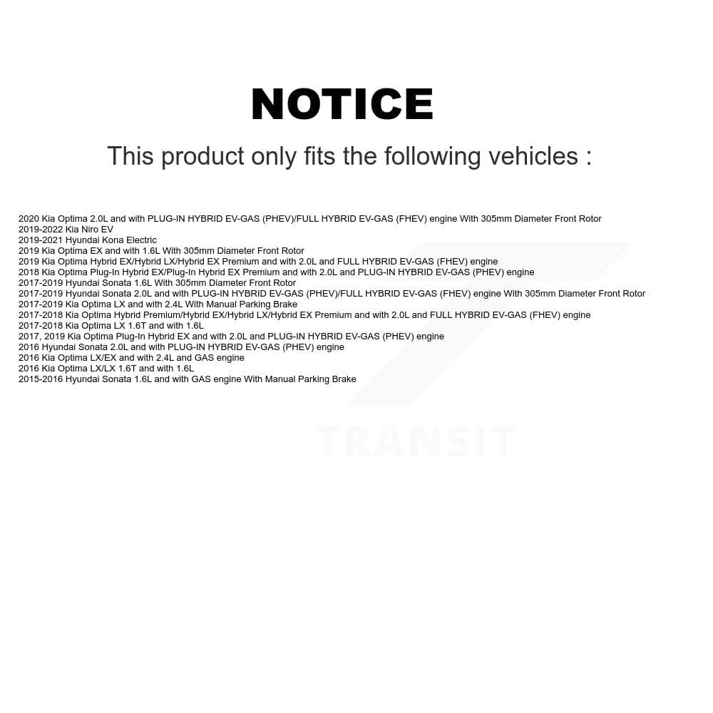 Transit Auto - KC8-100429N - Front Disc Brake Kits image 24