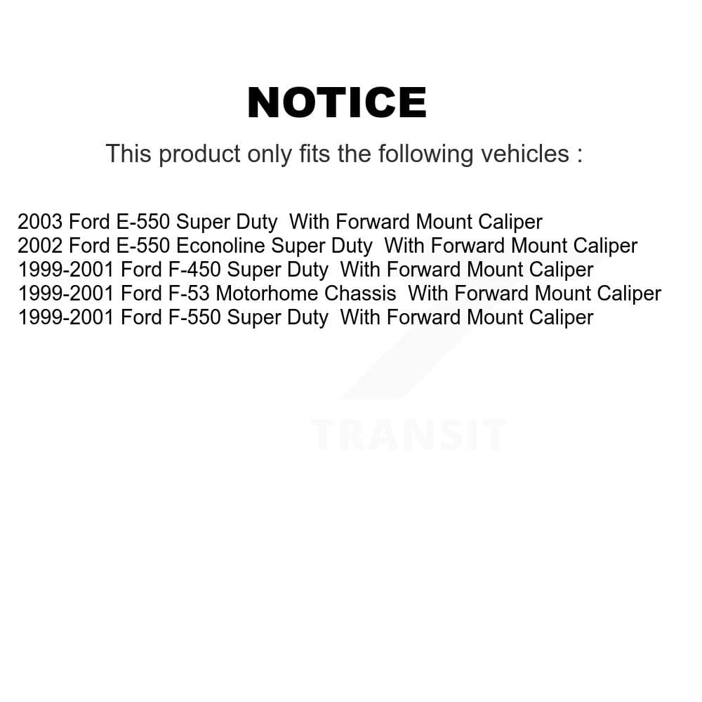 Transit Auto - KC8-100437P - Rear Disc Brake Kits image 24