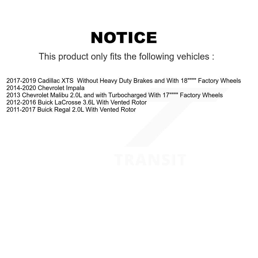 Transit Auto - KC8-100443S - Rear Disc Brake Kits image 24
