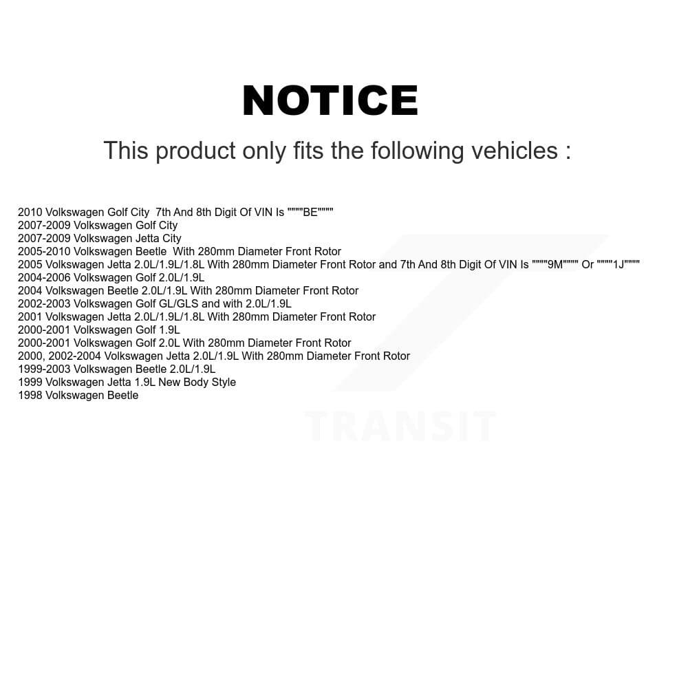 Transit Auto - KC8-100449T - Front Disc Brake Kits image 24