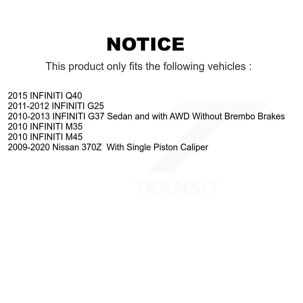Transit Auto - KC8-100481P - Rear Disc Brake Kits image 24