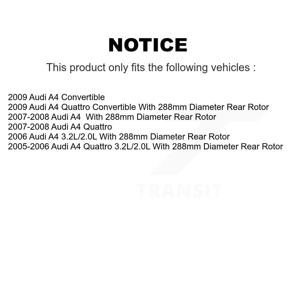 Transit Auto - KC8-100494S - Rear Disc Brake Kits image 24