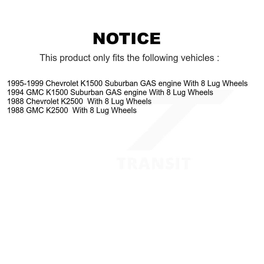 Transit Auto - KC8-100525N - Front Disc Brake Kits image 24