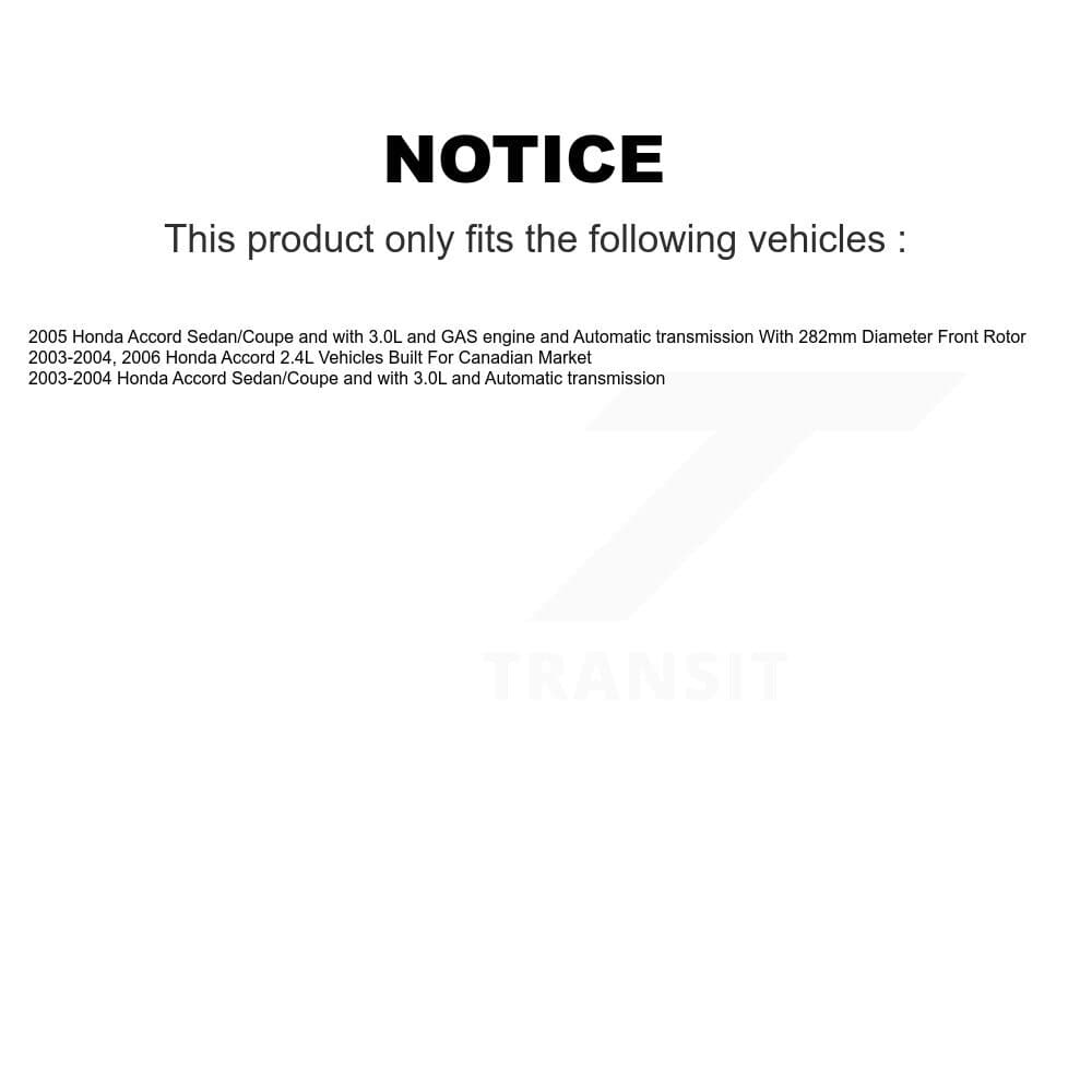Transit Auto - KC8-100546T - Front Disc Brake Kits image 24