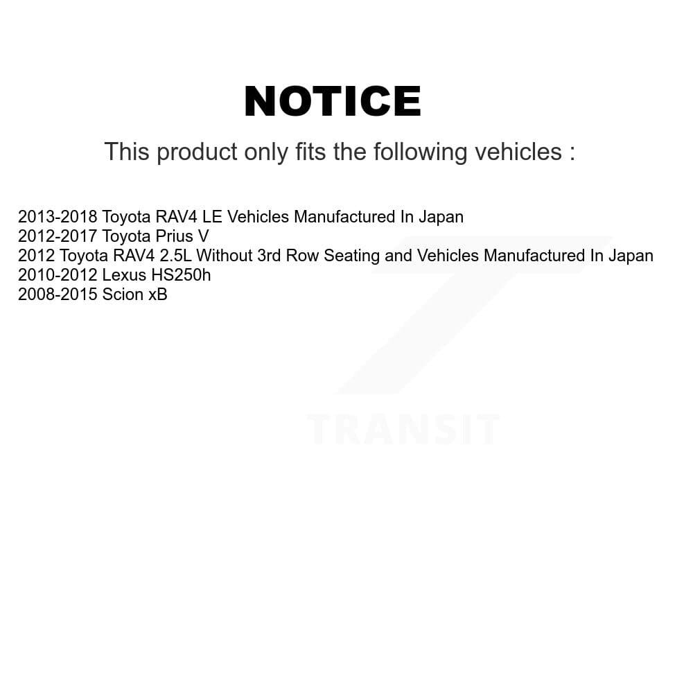 Transit Auto - KC8-100552N - Front Disc Brake Kits image 24