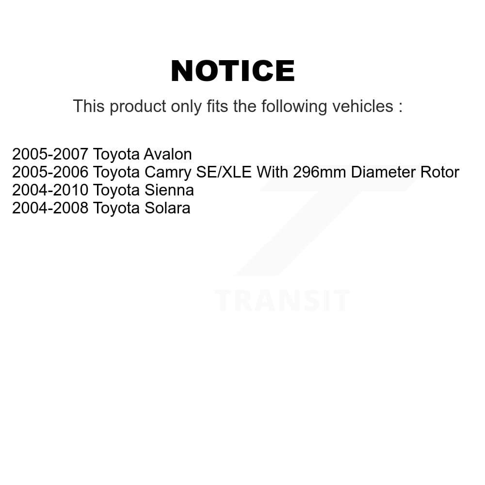 Transit Auto - KC8-100576T - Front Disc Brake Kits image 24