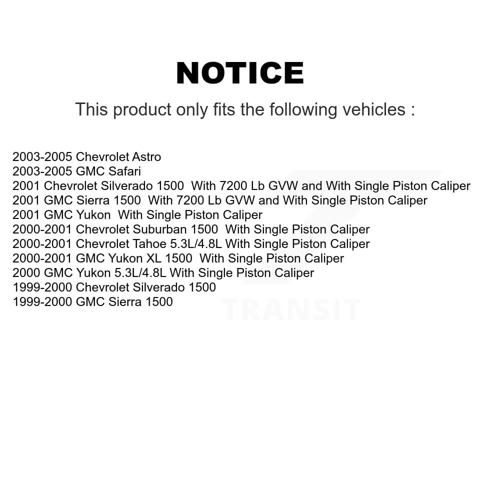 Transit Auto - KC8-100624P - Rear Disc Brake Kits image 24