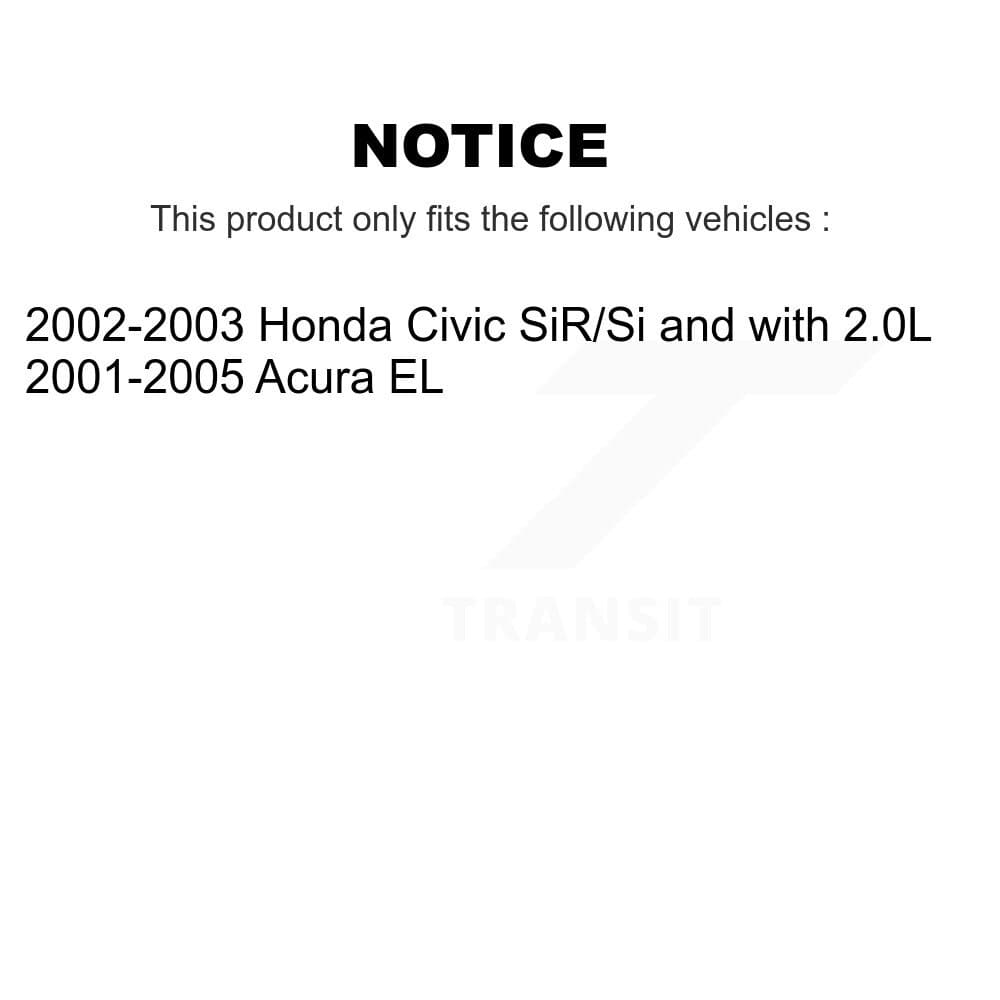 Transit Auto - KC8-100637S - Rear Disc Brake Kits image 24