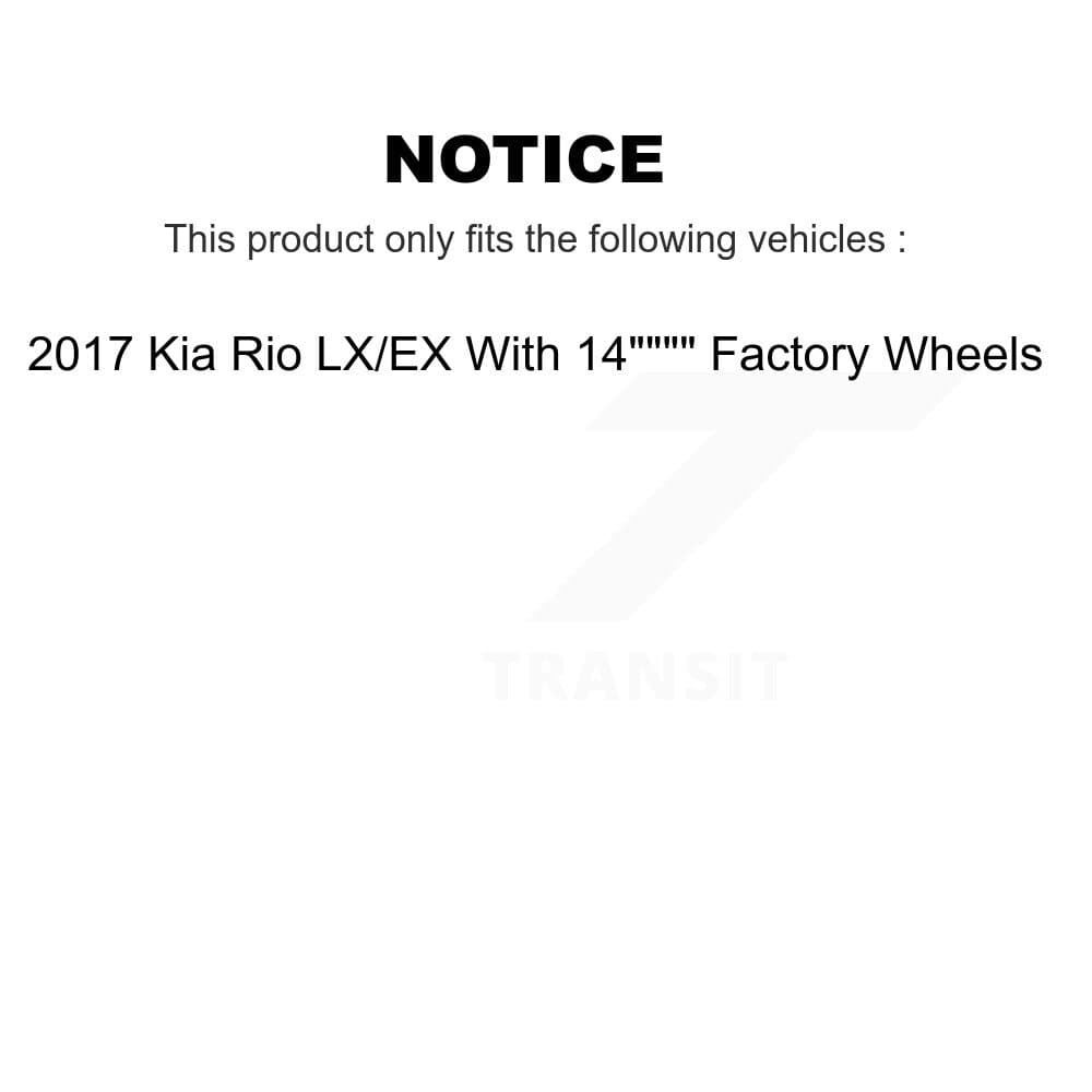 Transit Auto - KC8-100654T - Front Disc Brake Kits image 24