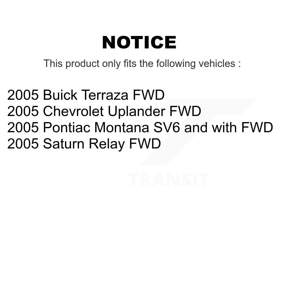 Transit Auto - KC8-100677S - Rear Disc Brake Kits image 24