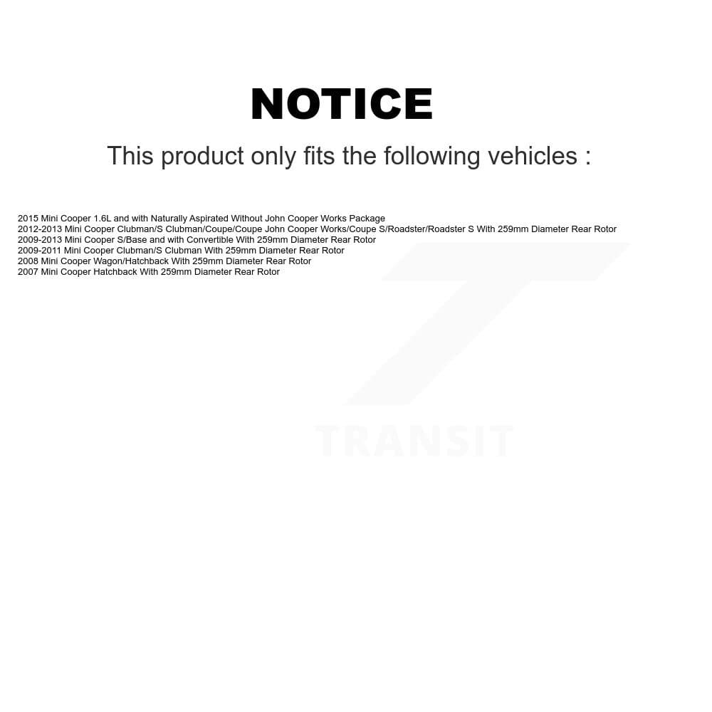 Transit Auto - KC8-100685N - Rear Disc Brake Kits image 24