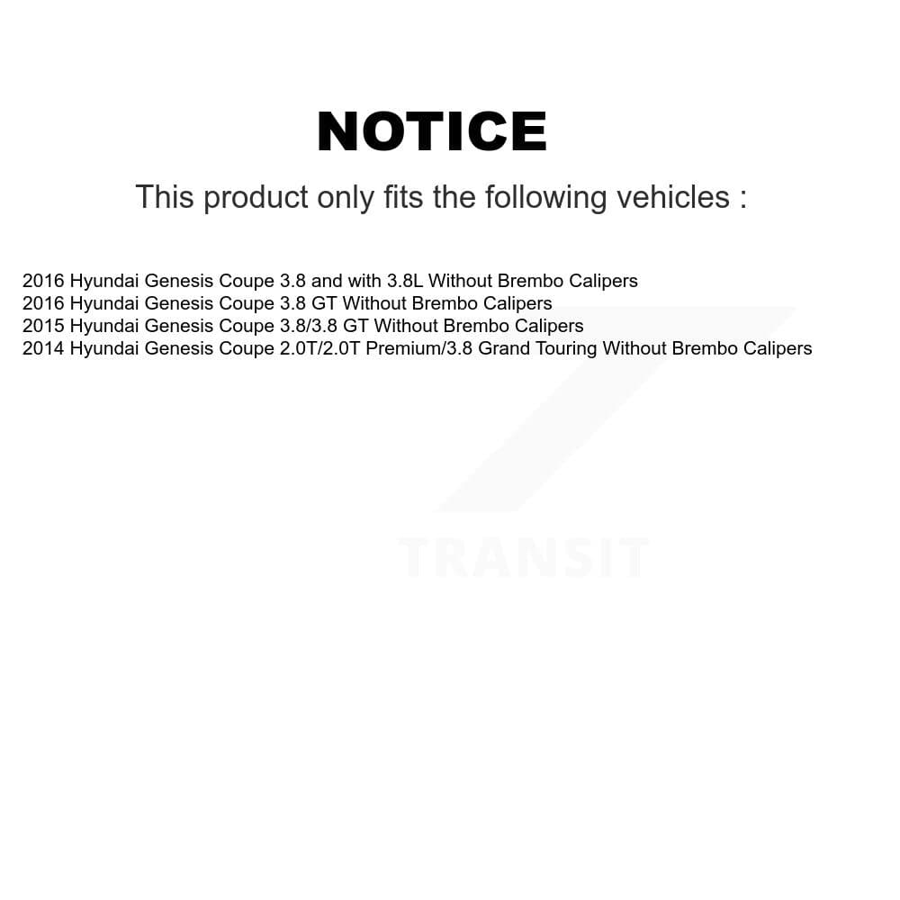 Transit Auto - KC8-100689T - Front Disc Brake Kits image 24