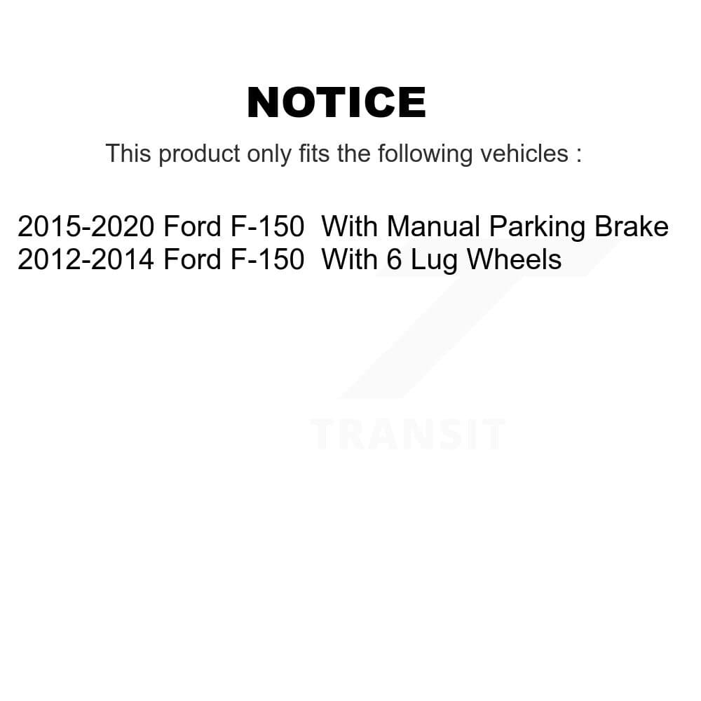 Transit Auto - KC8-100705N - Rear Disc Brake Kits image 24