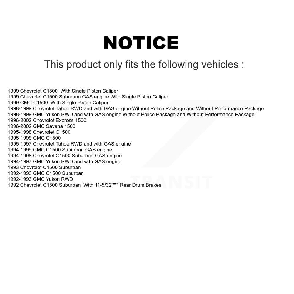 Transit Auto - KC8-100729P - Front Disc Brake Kits image 24