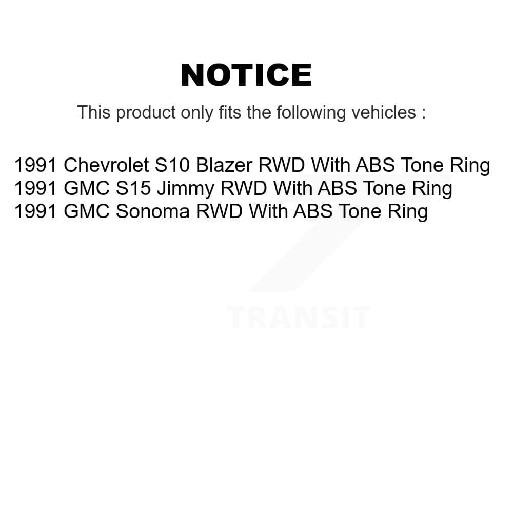 Transit Auto - KC8-100767C - Front and Rear Disc Brake Kits image 24