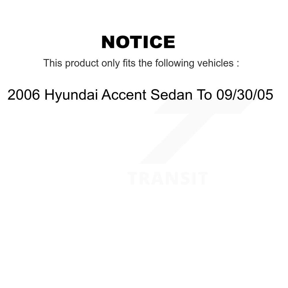 Transit Auto - KC8-100795P - Front and Rear Disc Brake Kits image 24