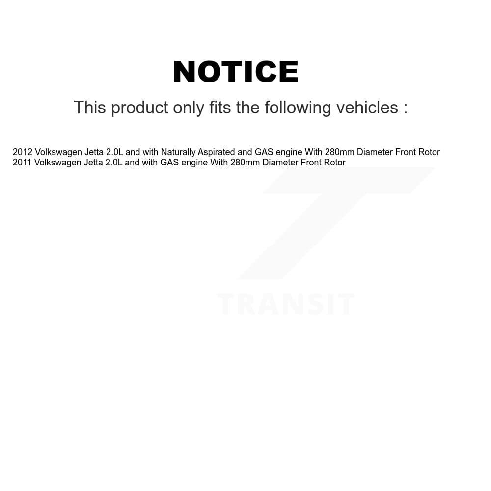 Transit Auto - KC8-100831C - Front and Rear Disc Brake Kits image 24