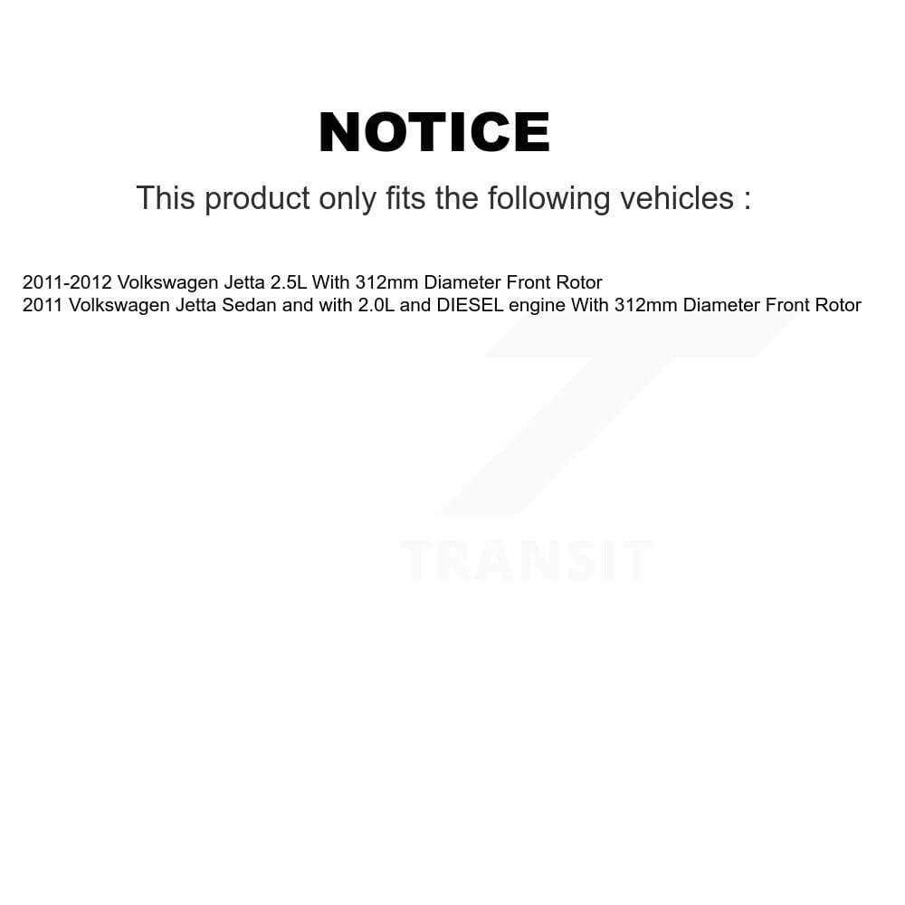Transit Auto - KC8-100842P - Front and Rear Disc Brake Kits image 24