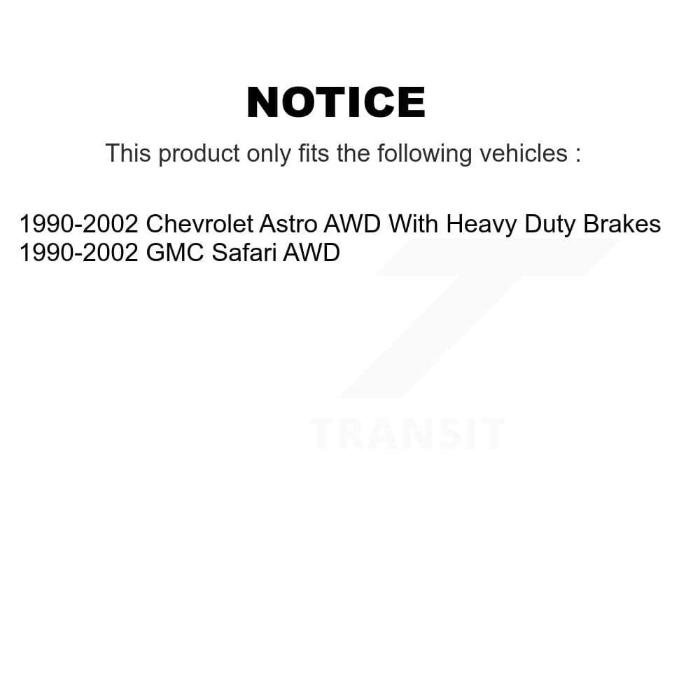Transit Auto - KC8-100853T - Front and Rear Disc Brake Kits image 24
