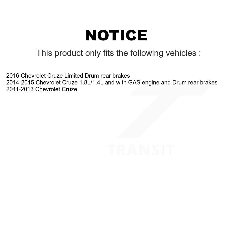 Transit Auto - KC8-100869S - Front and Rear Disc Brake Kits image 24