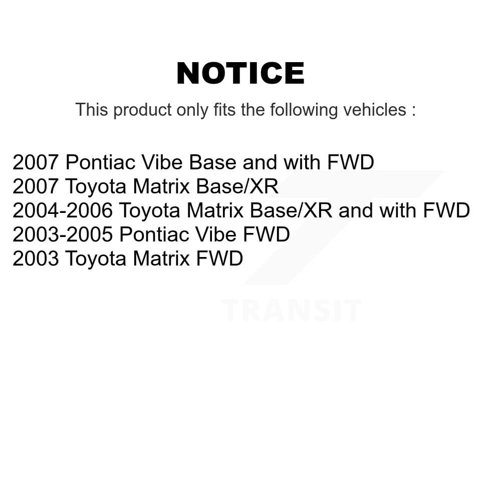 Transit Auto - KC8-100873C - Front and Rear Disc Brake Kits image 24