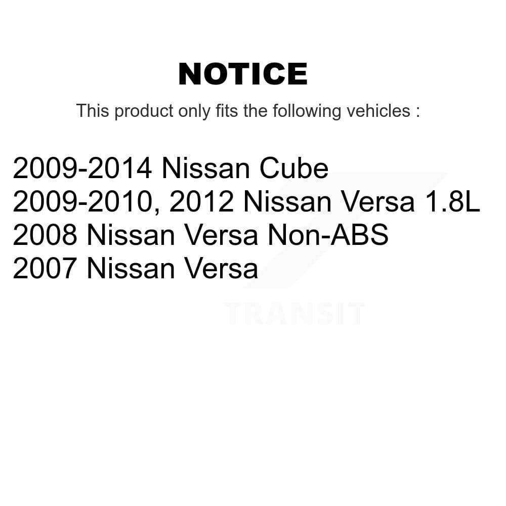 Transit Auto - KC8-100873S - Front and Rear Disc Brake Kits image 24