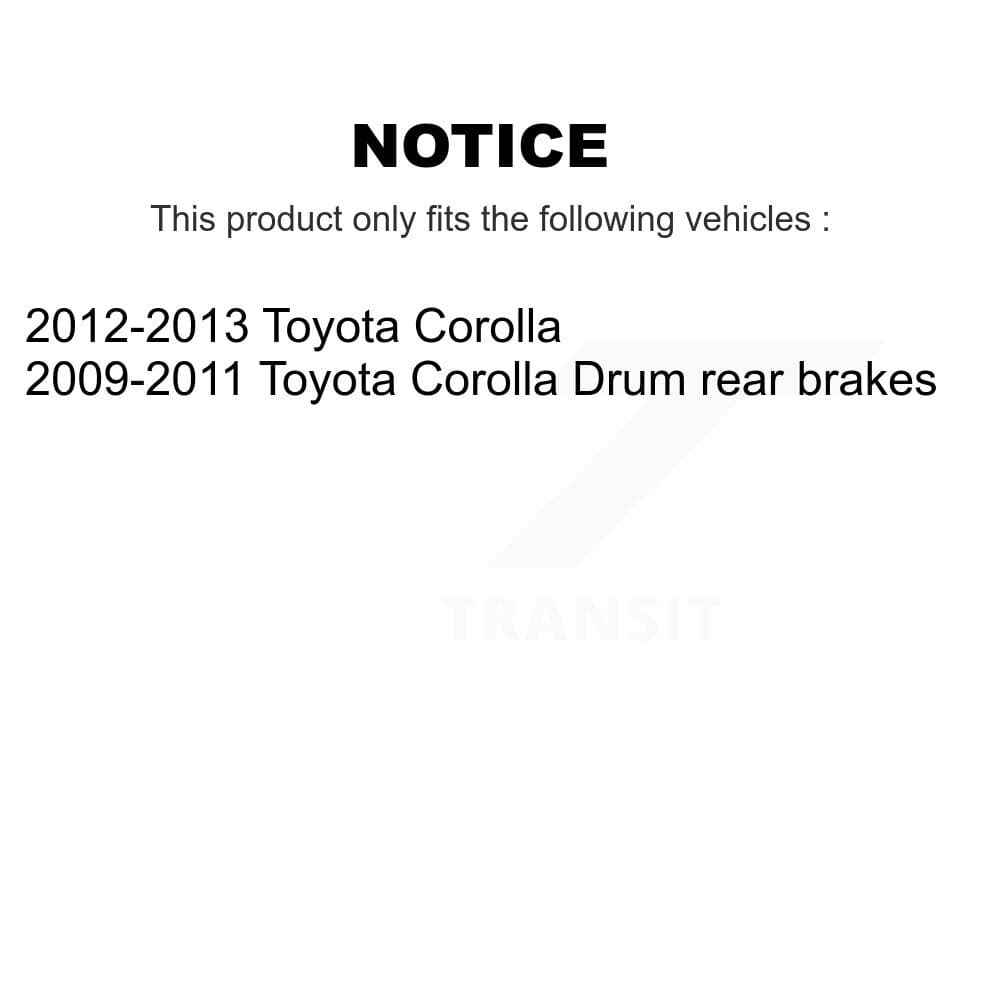 Transit Auto - KC8-100889P - Front and Rear Disc Brake Kits image 24