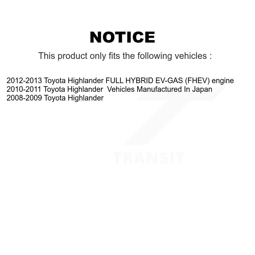 Transit Auto - KC8-100940S - Front and Rear Disc Brake Kits image 24