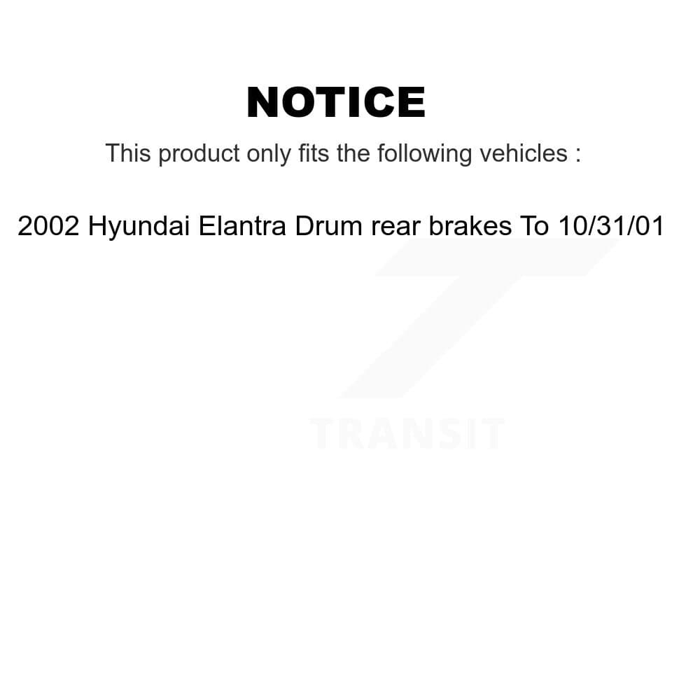 Transit Auto - KC8-100946T - Front and Rear Disc Brake Kits image 24