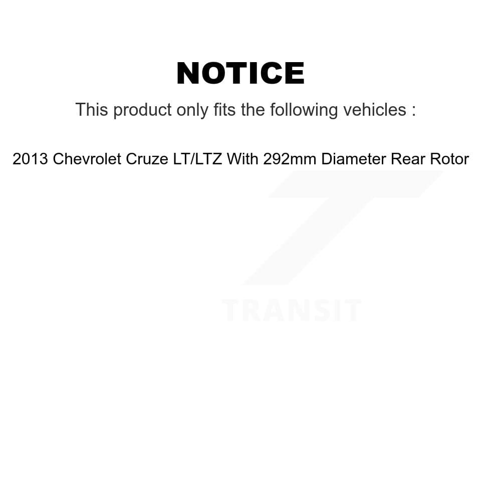 Transit Auto - KC8-100975T - Front and Rear Disc Brake Kits image 24