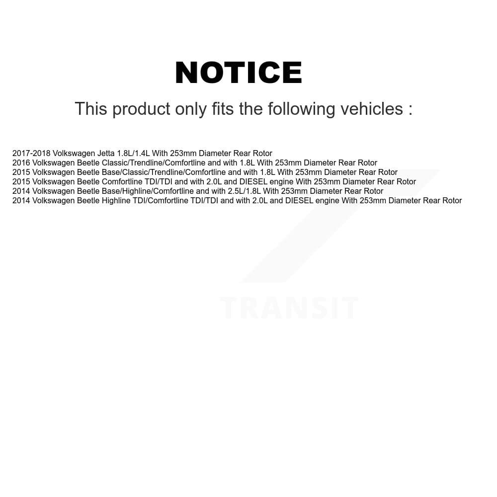 Transit Auto - KC8-100987S - Front and Rear Disc Brake Kits image 24