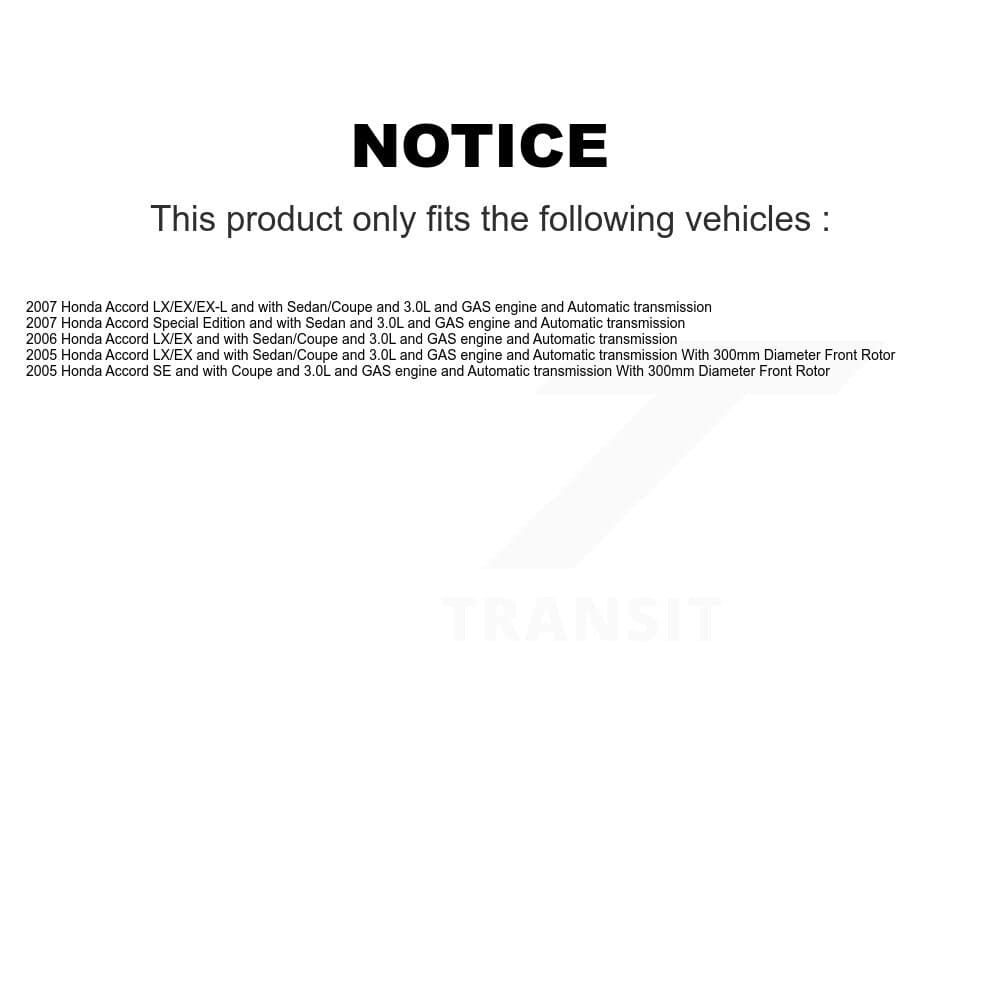 Transit Auto - KC8-101016S - Front and Rear Disc Brake Kits image 24