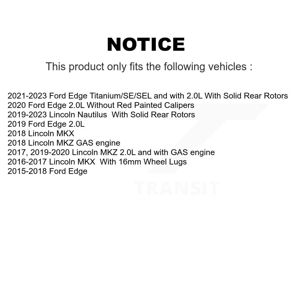 Transit Auto - KC8-101205N - Rear Disc Brake Kits image 24
