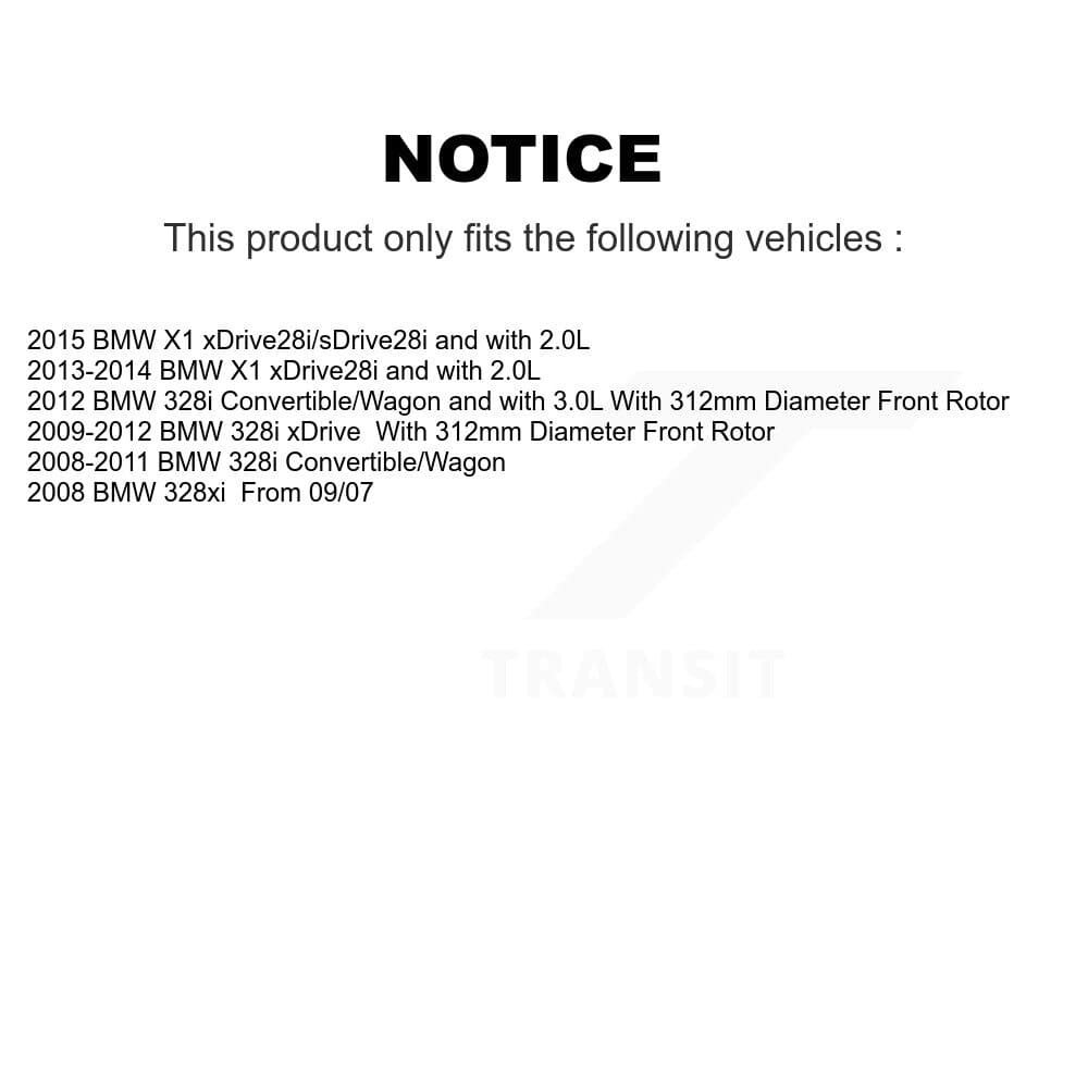 Transit Auto - KC8-101275S - Front and Rear Disc Brake Kits image 24