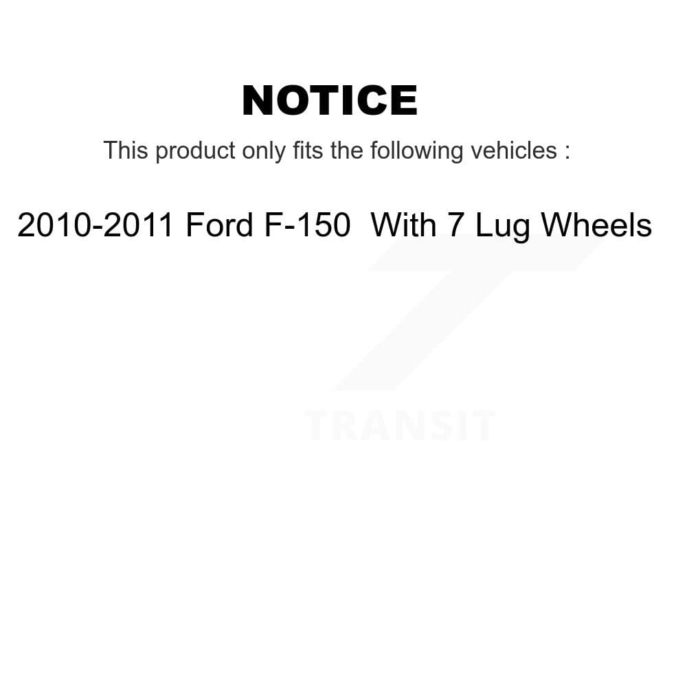 Transit Auto - KC8-101277P - Front and Rear Disc Brake Kits image 24