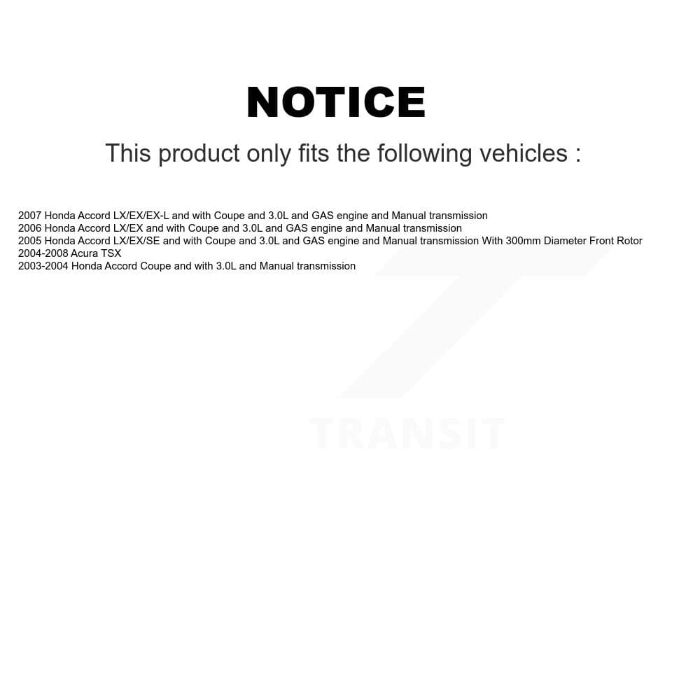 Transit Auto - KC8-101298P - Front and Rear Disc Brake Kits image 24