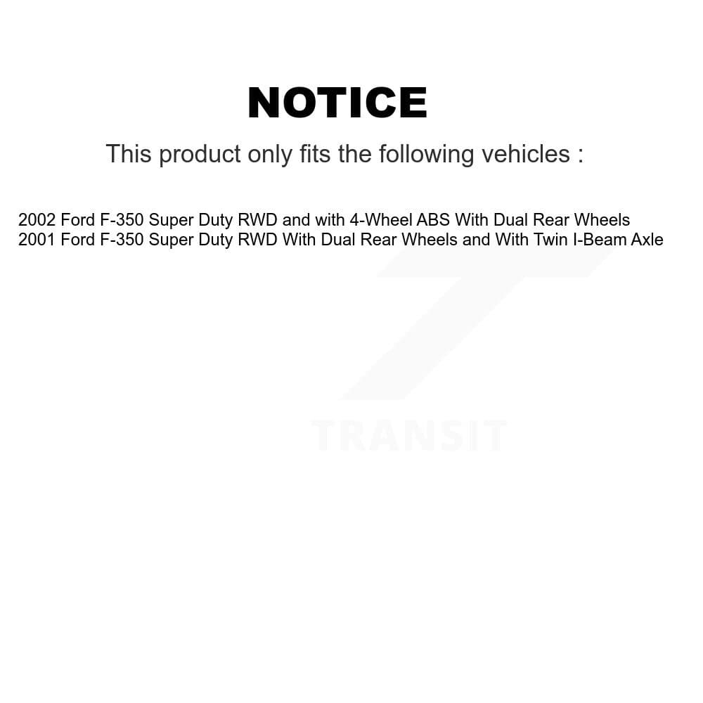 Transit Auto - KC8-101325P - Front and Rear Disc Brake Kits image 24