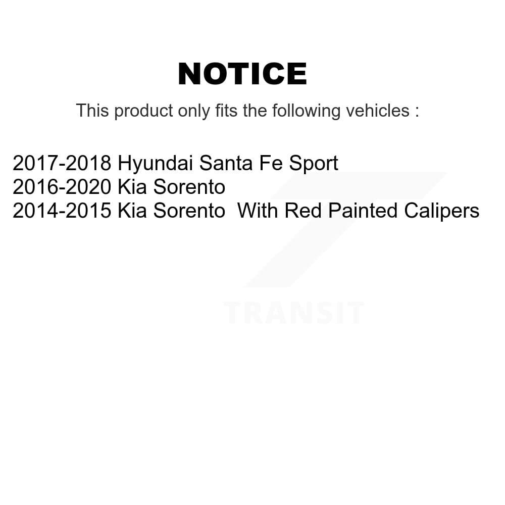 Transit Auto - KC8-101330N - Rear Disc Brake Kits image 24