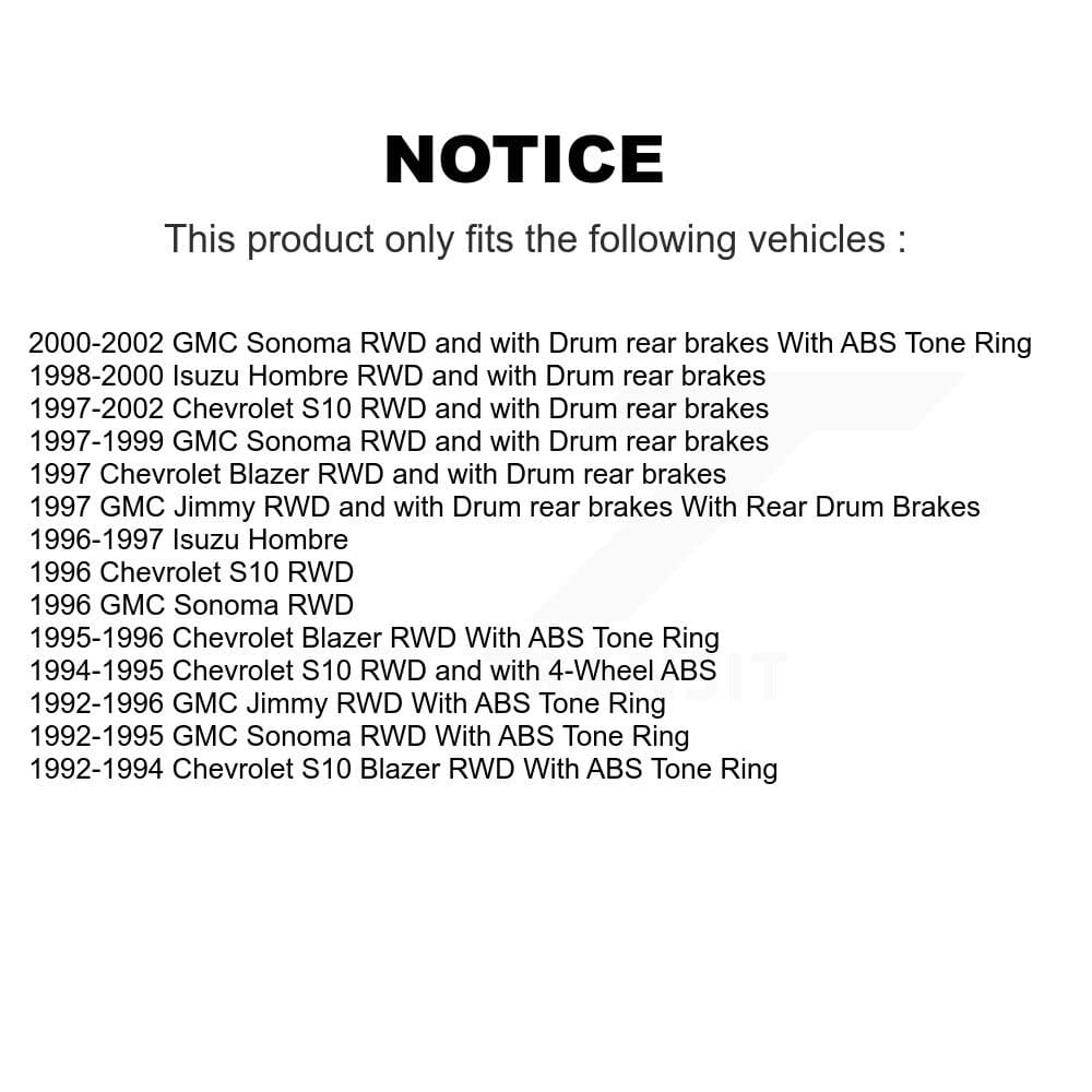 Transit Auto - KC8-101419N - Front and Rear Disc Brake Kits image 24