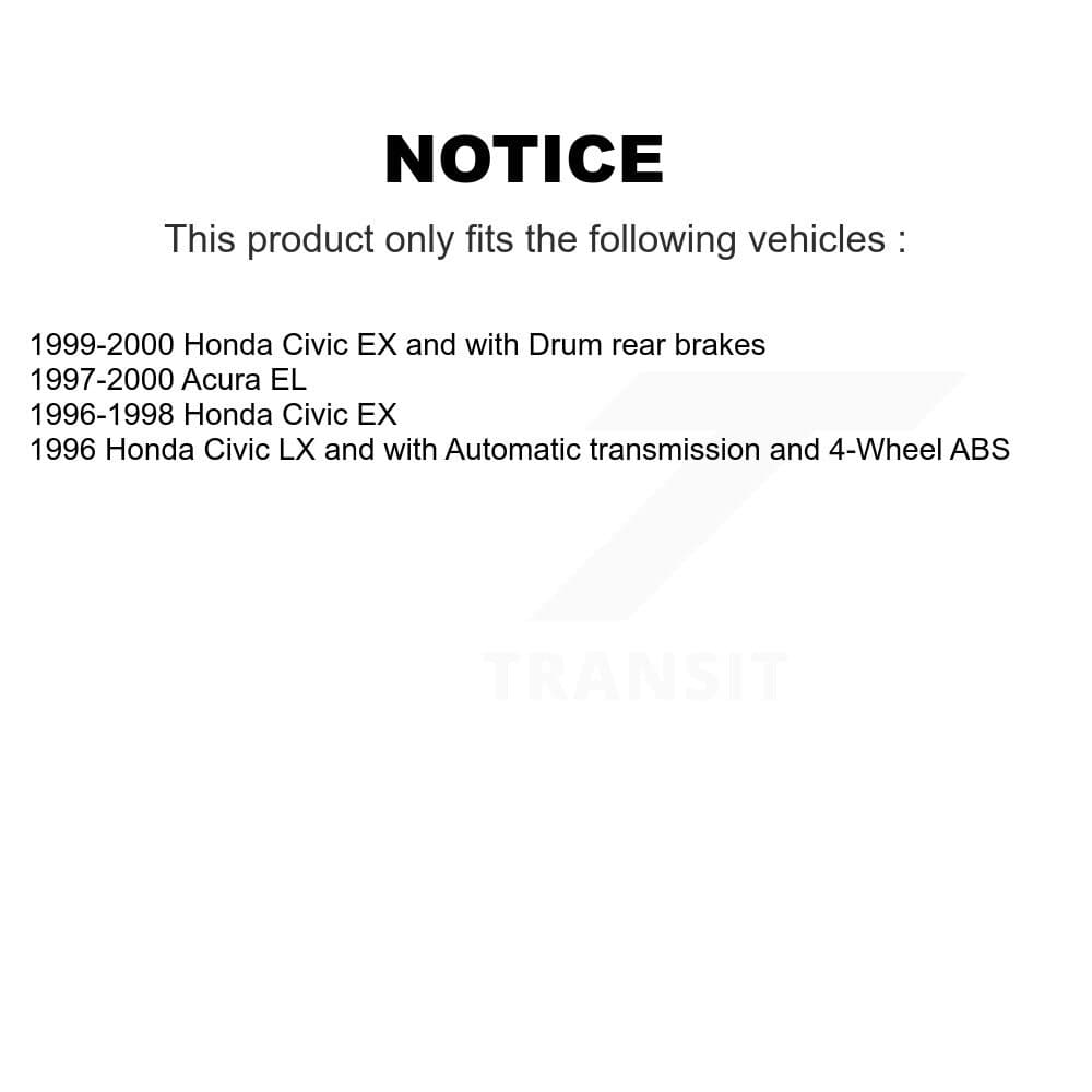 Transit Auto - KC8-101537N - Front and Rear Disc Brake Kits image 24