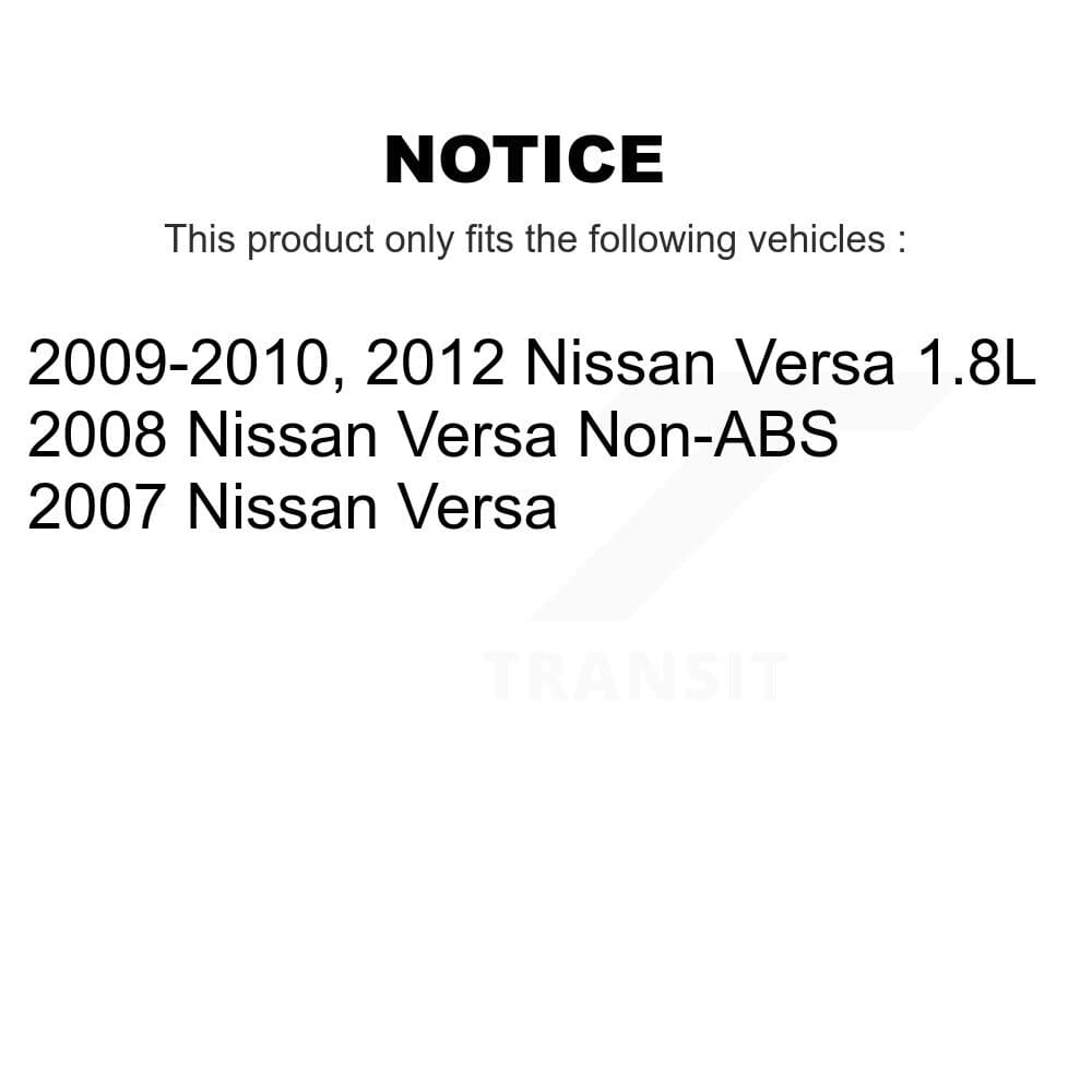 Transit Auto - KC8-101638N - Front and Rear Disc Brake Kits image 24