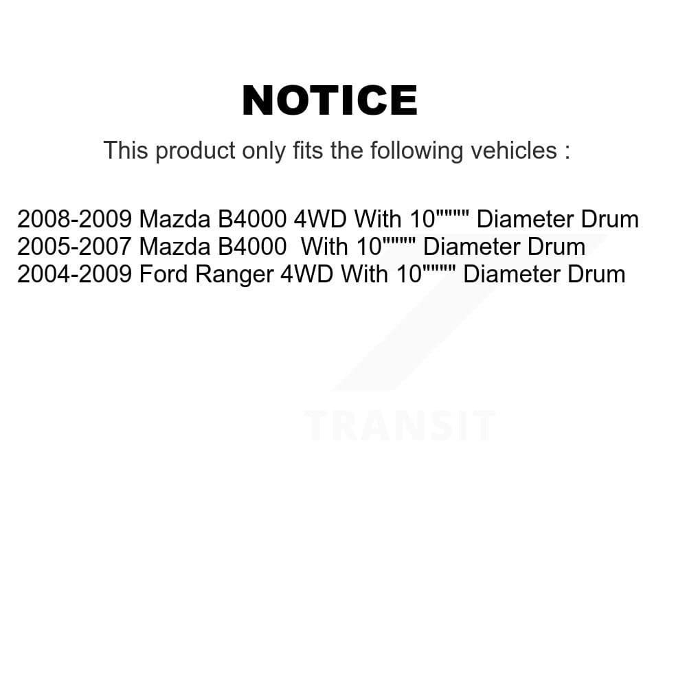 Transit Auto - KC8-101677N - Front and Rear Disc Brake Kits image 24