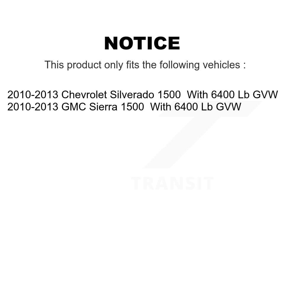 Transit Auto - KC8-101683N - Front and Rear Disc Brake Kits image 24