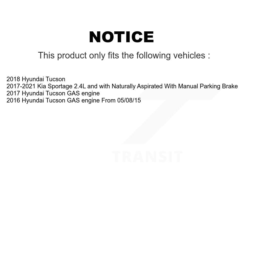 Transit Auto - KC8-101750N - Front and Rear Disc Brake Kits image 24