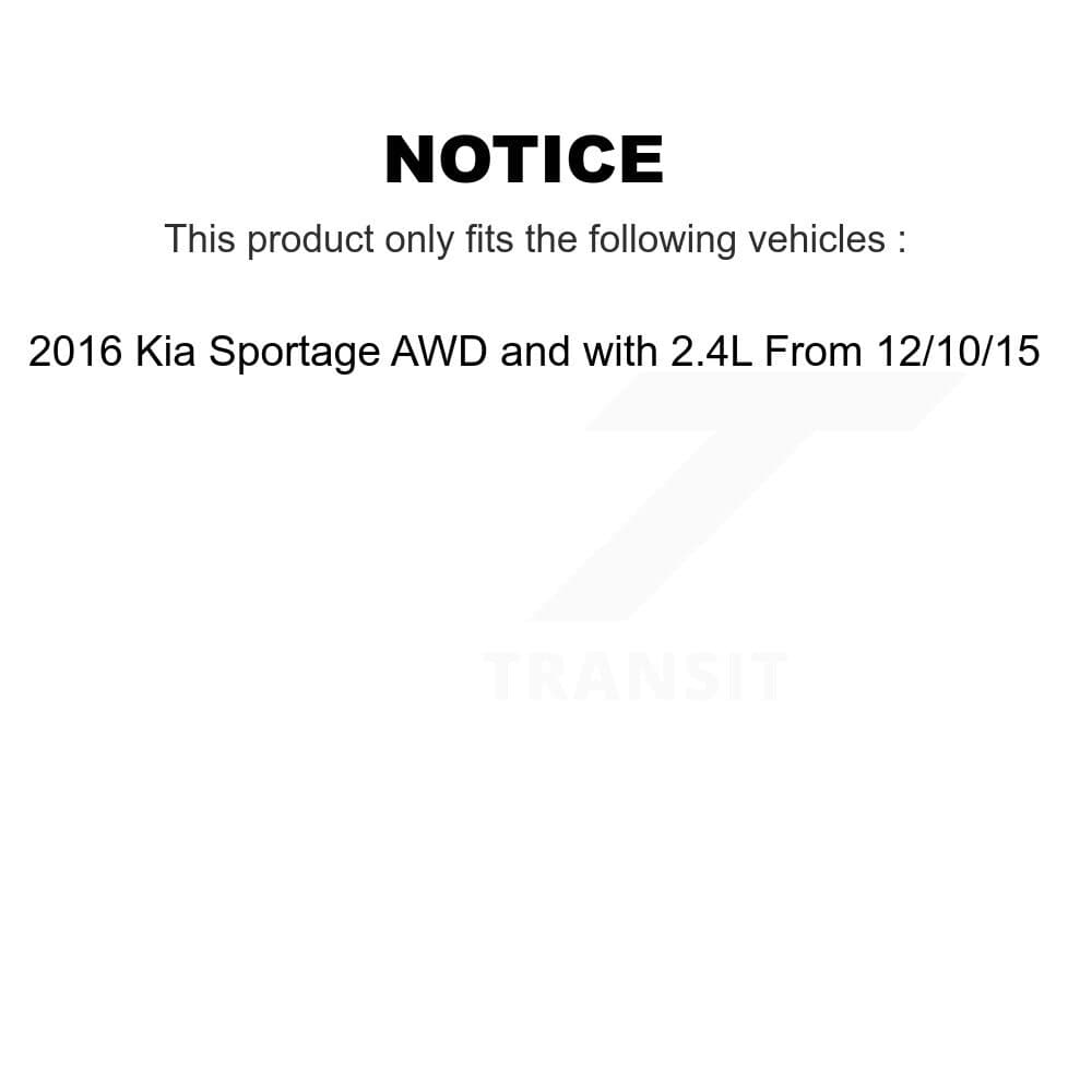 Transit Auto - KC8-102055N - Front and Rear Disc Brake Kits image 24