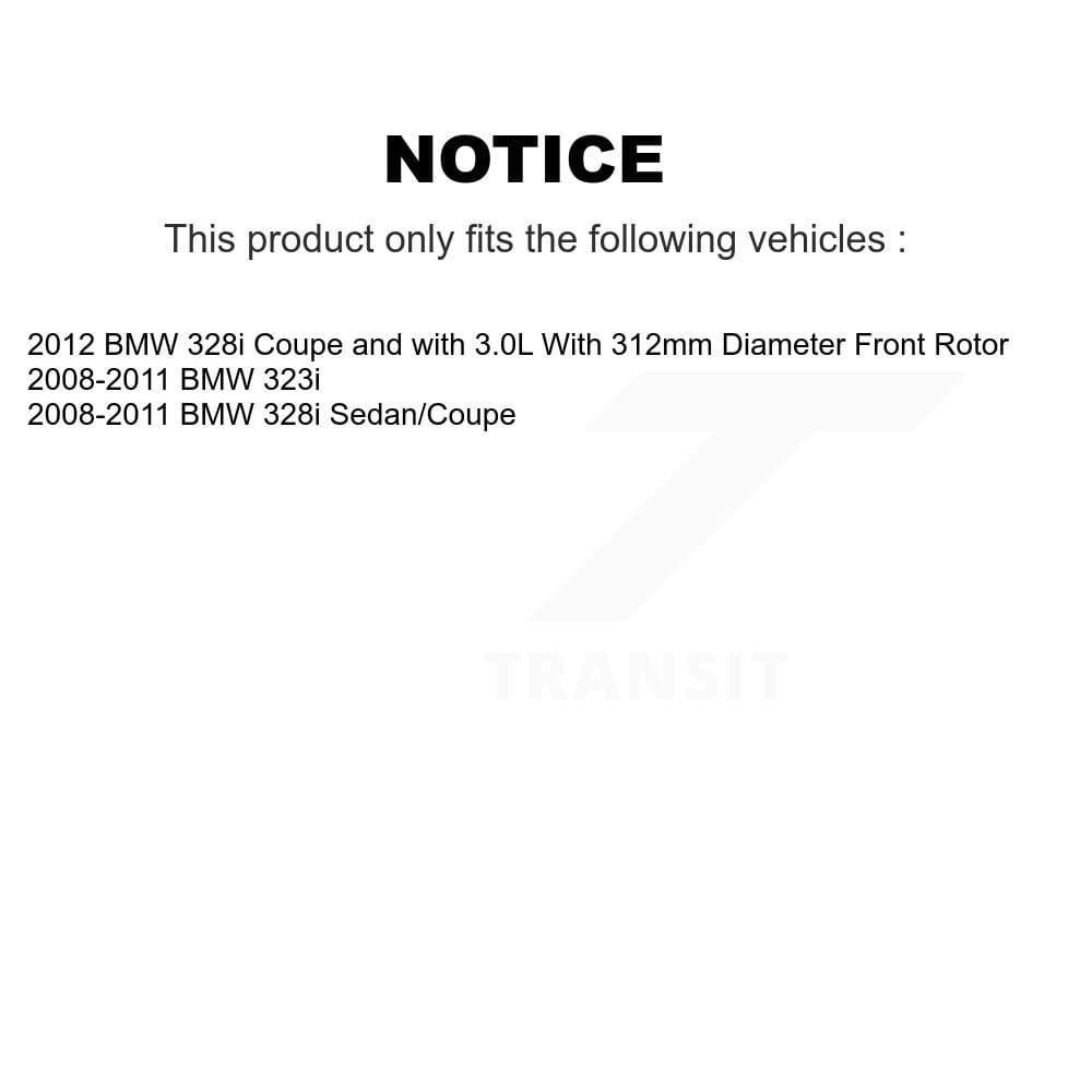 Transit Auto - KC8-102269N - Front and Rear Disc Brake Kits image 24