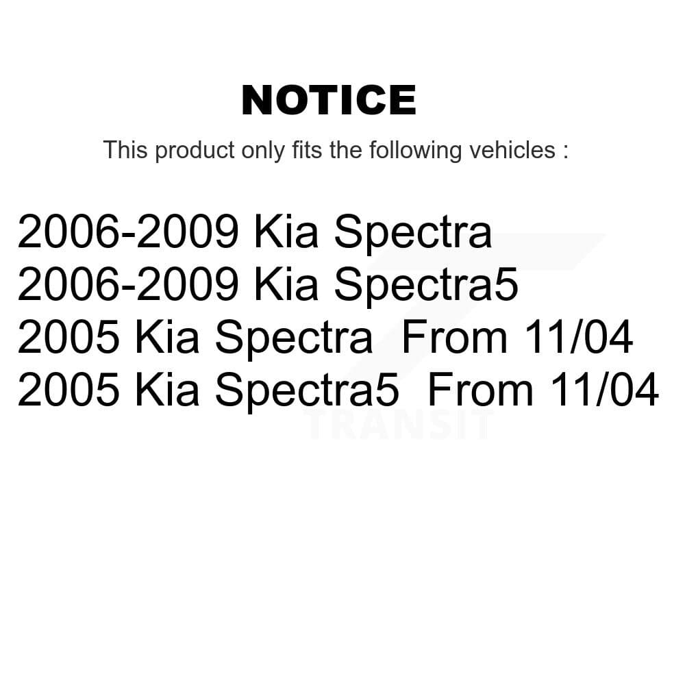 Transit Auto - KC8-102379N - Front and Rear Disc Brake Kits image 24