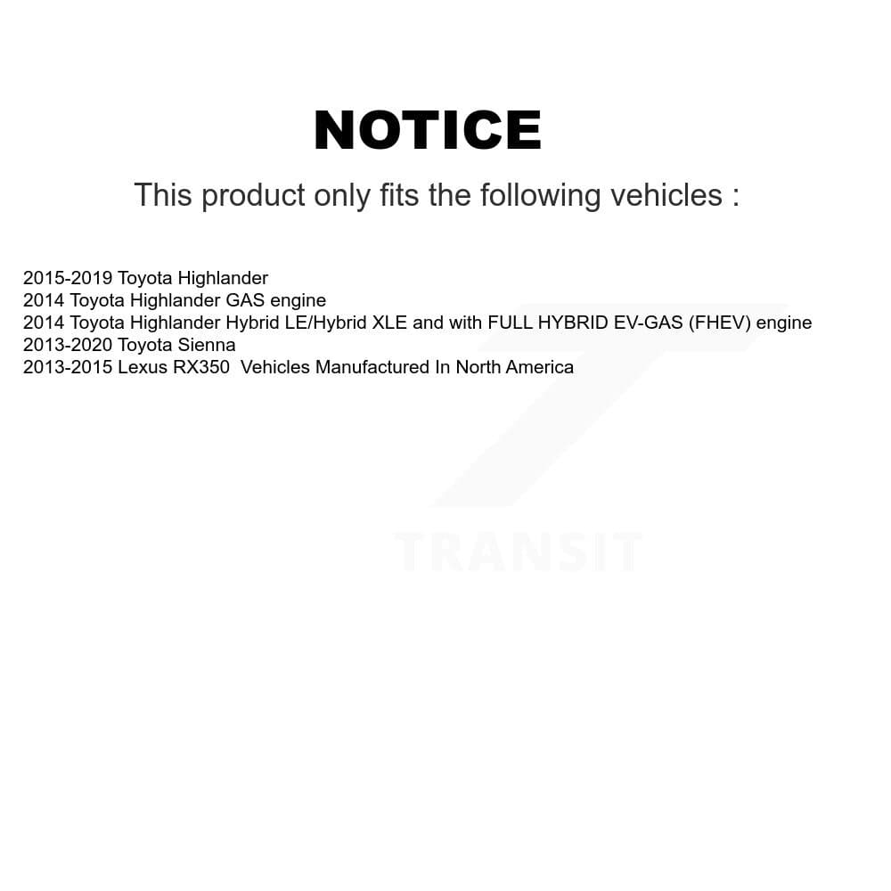 Transit Auto - KC8-103018N - Front and Rear Disc Brake Kits image 24