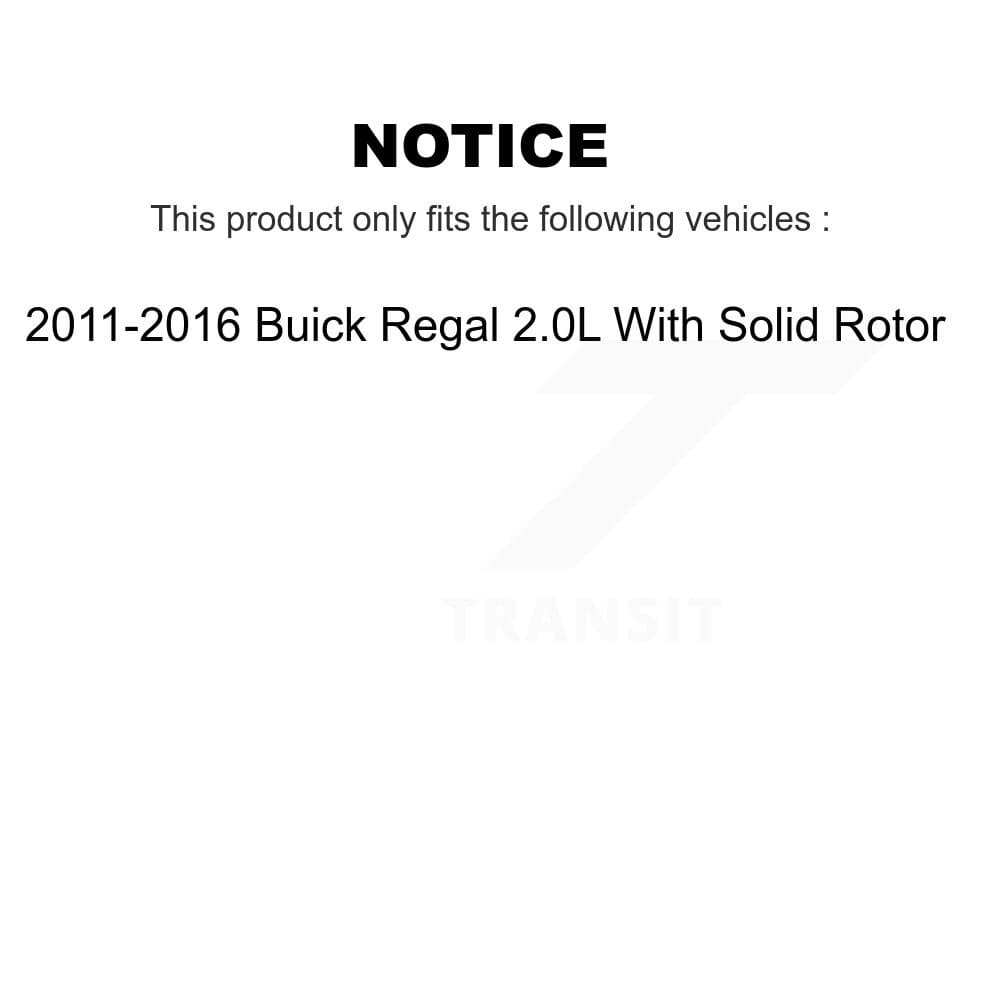 Transit Auto - KC8-103279N - Rear Disc Brake Kits image 24